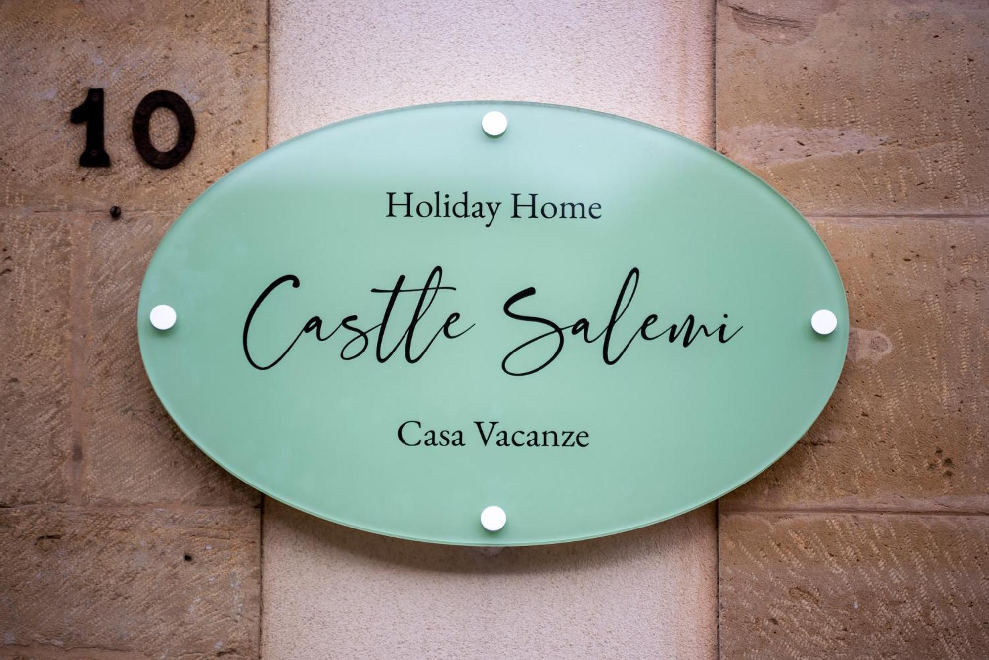 Holiday Home Castle Salemi - Casa Vacanze Bagian luar foto